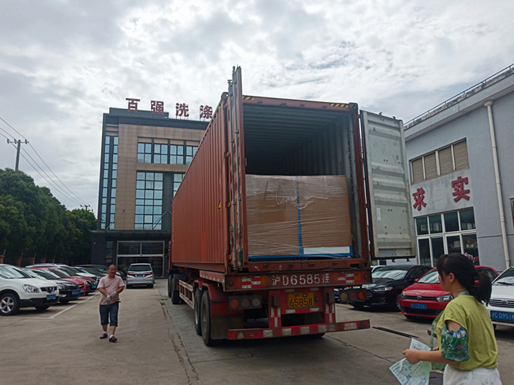 印度采購的工業洗衣機等百強洗滌設備今日發貨 印度采購的工業洗衣機等百強洗滌設備今日發貨