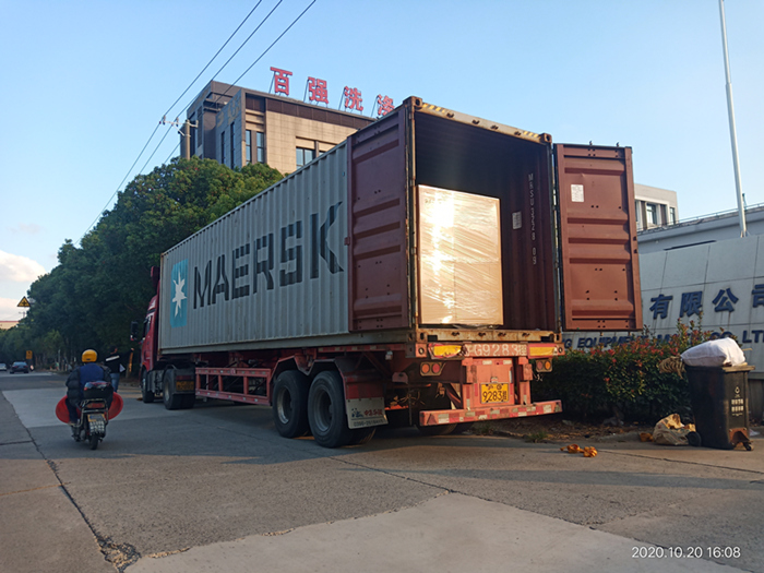 百強工業(yè)洗衣機烘干機出口韓國 百強工業(yè)洗衣機烘干機出口韓國